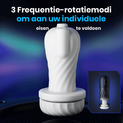 【Gratis verzending】Raketvliegtuigbeker, 3-frequentierotatie, 5-frequentietrilling + telescopisch, verwarmd