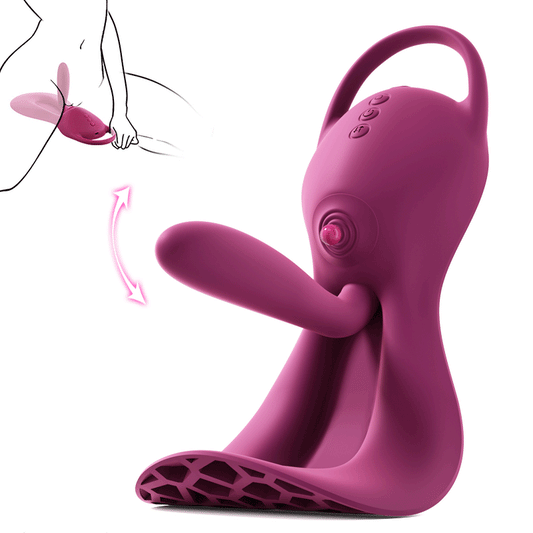 Ryder – Handsfree Rijdmachine voor G-spotstimulatie, Verstelbaar Stoten & Tikken met Flexibel Lichaamsvolgend Ontwerp