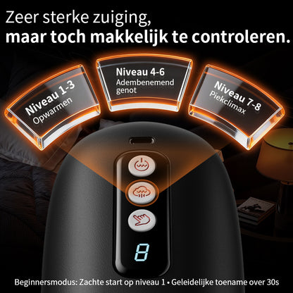 Sophia – Krachtige Zuiging Beste Waarde Kristalheldere Maat Automatische Mannelijke Masturbator