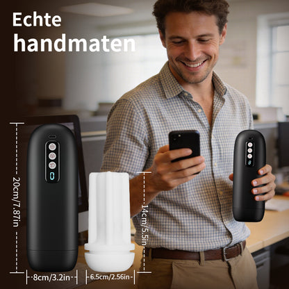 Sophia – Krachtige Zuiging Beste Waarde Kristalheldere Maat Automatische Mannelijke Masturbator