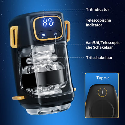 DeepRide X - Wearable Male Stroker Thrusting 300 Thrusts/Min Masturbation Cup