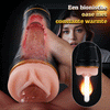 FlashFun – Realistische schaamlipinvoer, IPX7 waterdicht, verwijderbare binnenvoering, masturbator voor mannen