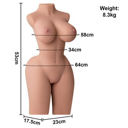 【Pegi】Perfect Lichaam Dunne Benen en Taille Sex Pop 9,5kg