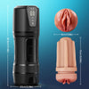 Challenger - 5 zuigniveaus, 10 vibratiemodi, mannelijke masturbator, instelbare multi-snelheid, realistische TPE-sleeve, IPX7 waterdicht