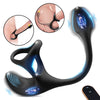 【Bespaar € 5 op extra schoonmaakproducten】Anaalplug bolvormige vibrerende stimulator met penisringen