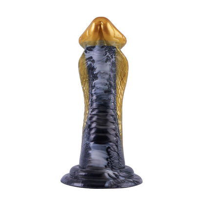 Fantasienacht: Realistische handbediende dildo in de vorm van een exotische slang