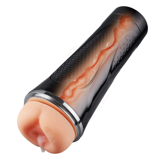 Anal Bliss Pro-Gesimuleerd pellet-gevoel kanaal Anale ingang Handmatig knijpen Mannelijke Masturbator