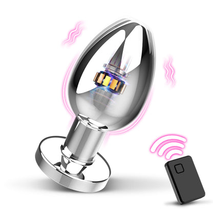 Soren - Anale vibrator met metalen behuizing en 10 vibratiestanden voor zowel mannen als vrouwen