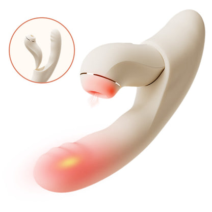 SVAKOM 4 IN 1 APP Controle Stuwend Zuigend Verwarmend G-Spot Vibrators Afneembare Zuigstimulator