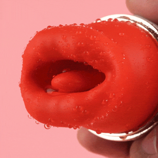 Seraphina - Mond Tong 4-in-1 Likken & Bijten & Zuigen & Trillende Clitorale Vibrator