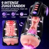 【Flitsverkoop: 30% KORTING】Daphne - Penis Pomp met 3 verwisselbare sleeves, Pocket Pussy, 9 Zuig- & 9 Vibratiemodi, Mannelijke Masturbator