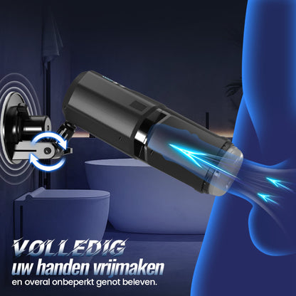GripMax – Handsfree masturbator voor mannen met zuignapbevestiging
