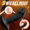 AcmeJoy 9-voudige Wiebelende & Vibrerende Anaalvibrator met App-bediening en Cockring