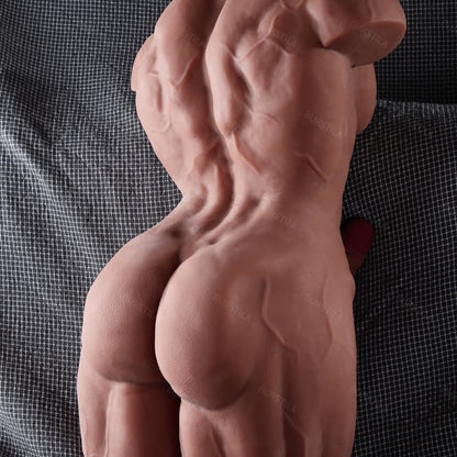 Jake - Charmante mannelijke spier Jake - perfecte grote borst- en buikspieren bruine huid Sekspartner