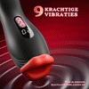Enchantment - 9 Vibraties, 4 Zuigmodi, Klemmende Zuiging, Orale Simulatie Mannen-Masturbator