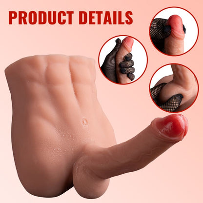 BARTLETT II Gerneration Brown Realistische mannelijke poppen met dildo