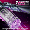 Vortex - 7 Zuigende Dubbele-Temperatuur SPA Boner Vergroter 7 Roterende 360° Massage Masturbator