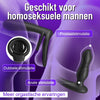 Dubbele Penetratie  Dubbele Vibratie  Koppel Vibrator met Sperma-Vergrendelingsring