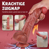 Colt – 9,84 inch schommelende, stotende en verwarmde dildo met grote afgeronde eikel in real-skin stijl