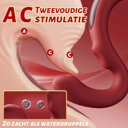 Magic Wand – 9-frequentie percussie en vibratie, ergonomisch ontworpen vibrator