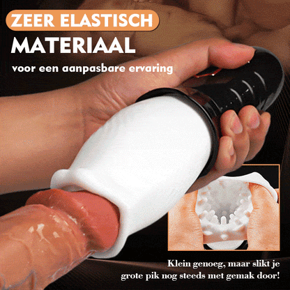 TORNADO 2 IN 1 Blowjob Cup Masturbator 5 Rotatie 10 Vibratie Acmejoy