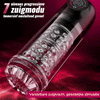 Poseidon 3-in-1 Bad Masturbator 7 Zuigt + 7 Draait De koning van de water masturbatie!