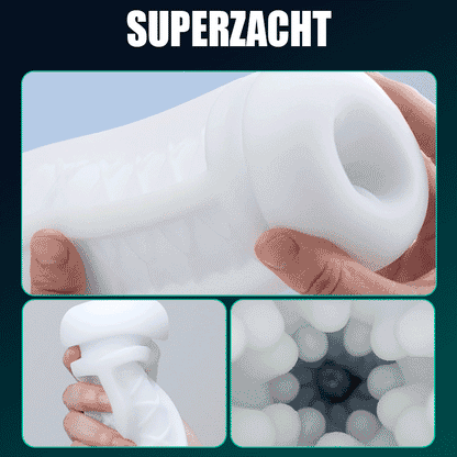 【Inclusief gratis smering】NOVA-Mechanische Mate 3 Zuigen 4 Vibreren APP Gestuurde Mannelijke Masturbator
