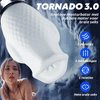 Tornado 3.0 - Dubbele Motor Orale Seks Analoge Masturbator 7 Vibraties 5 Intrekkingen 5 Rotatie