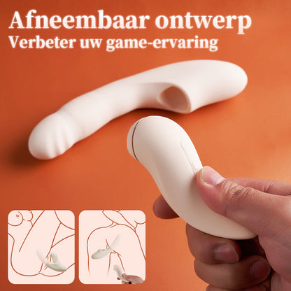 SVAKOM 4 IN 1 APP Controle Stuwend Zuigend Verwarmend G-Spot Vibrators Afneembare Zuigstimulator