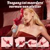 Tindra - Nieuwe verbeterde 4-in-1 tonglik-, schommel-, verwarmings- en G-spot vibrator voor vrouwen