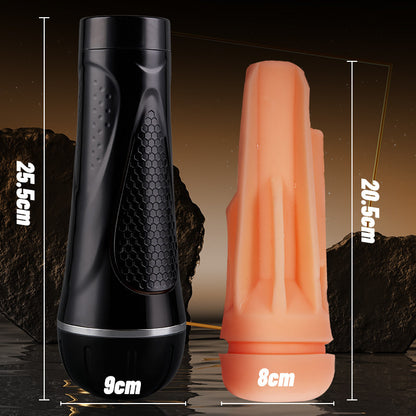 Anal Bliss Pro-Gesimuleerd pellet-gevoel kanaal Anale ingang Handmatig knijpen Mannelijke Masturbator