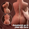Jian - Chocolade Torso Sekspop Masturbator Anus Vagina Masturbators 4.85KG Aivrobta