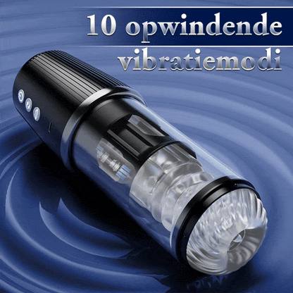 5 Draaien 5 Zuigen 7 Vibreren Masturbatie & Training 2 IN 1