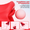 Bisou - G-spot klap vibrator met tonglikfunctie & vibrerende tong