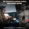 【Flitsverkoop: 30% KORTING】Hazel - Draagbare mannelijke masturbator 3-in-1 met siliconen huls, 9 standen voor stoten, draaien en vibreren