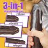 Wilson - Big Black Realistische Dildo 3 IN 1 Afstandsbediening 18CM