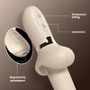 7 soorten swingende en vibrerende dikke tong vibrators, 360° swing om de clitoris te stimuleren