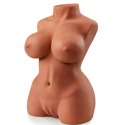 Jian - Chocolade Torso Sekspop Masturbator Anus Vagina Masturbators 4.85KG Aivrobta