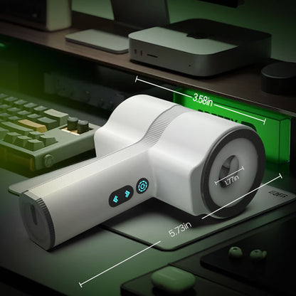 Raiden - Dubbele kop 7 trillingen 5 telescopische rotatie in de hand te houden pijpbeurt masturbatie-apparaat