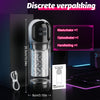 Vortex - 7 Zuigende Dubbele-Temperatuur SPA Boner Vergroter 7 Roterende 360° Massage Masturbator