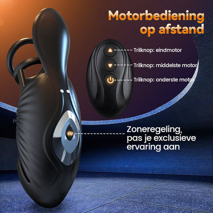 Emma - Uitstel Ejaculatie Desensibilisatie Training 7 Vibratie Masturbatie Penis Vibrator