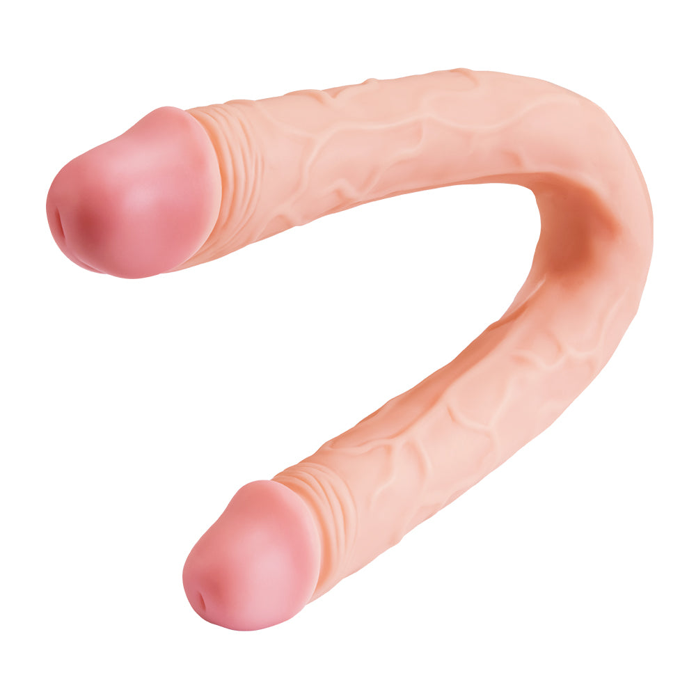 Realistische dubbele dildo voor lesbische vrouwen homomannen
