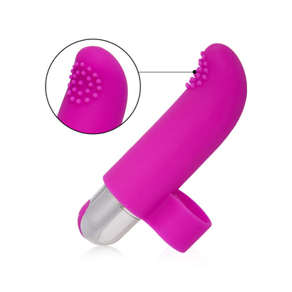 Vingervibratie 10 Vibraties Paarse Vibrator